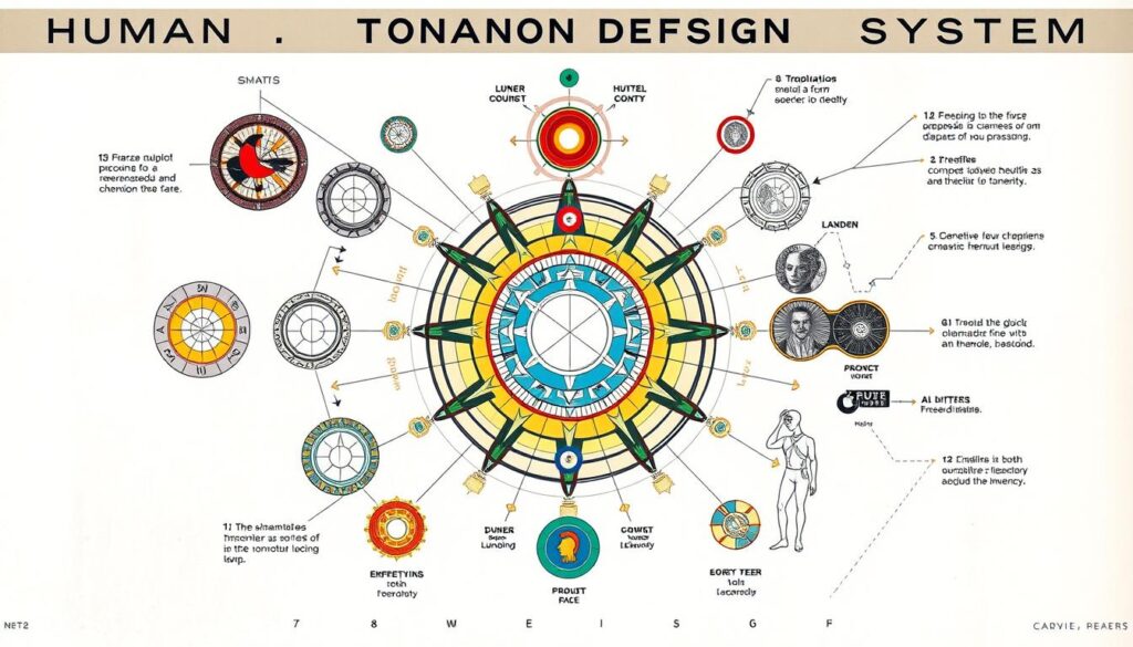 Human Design System Diagramm